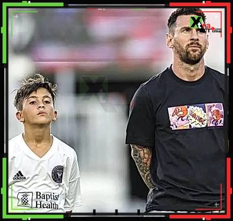 Will Messi play alongside his son Thiago in the next World Cup? Argentines see a possibility