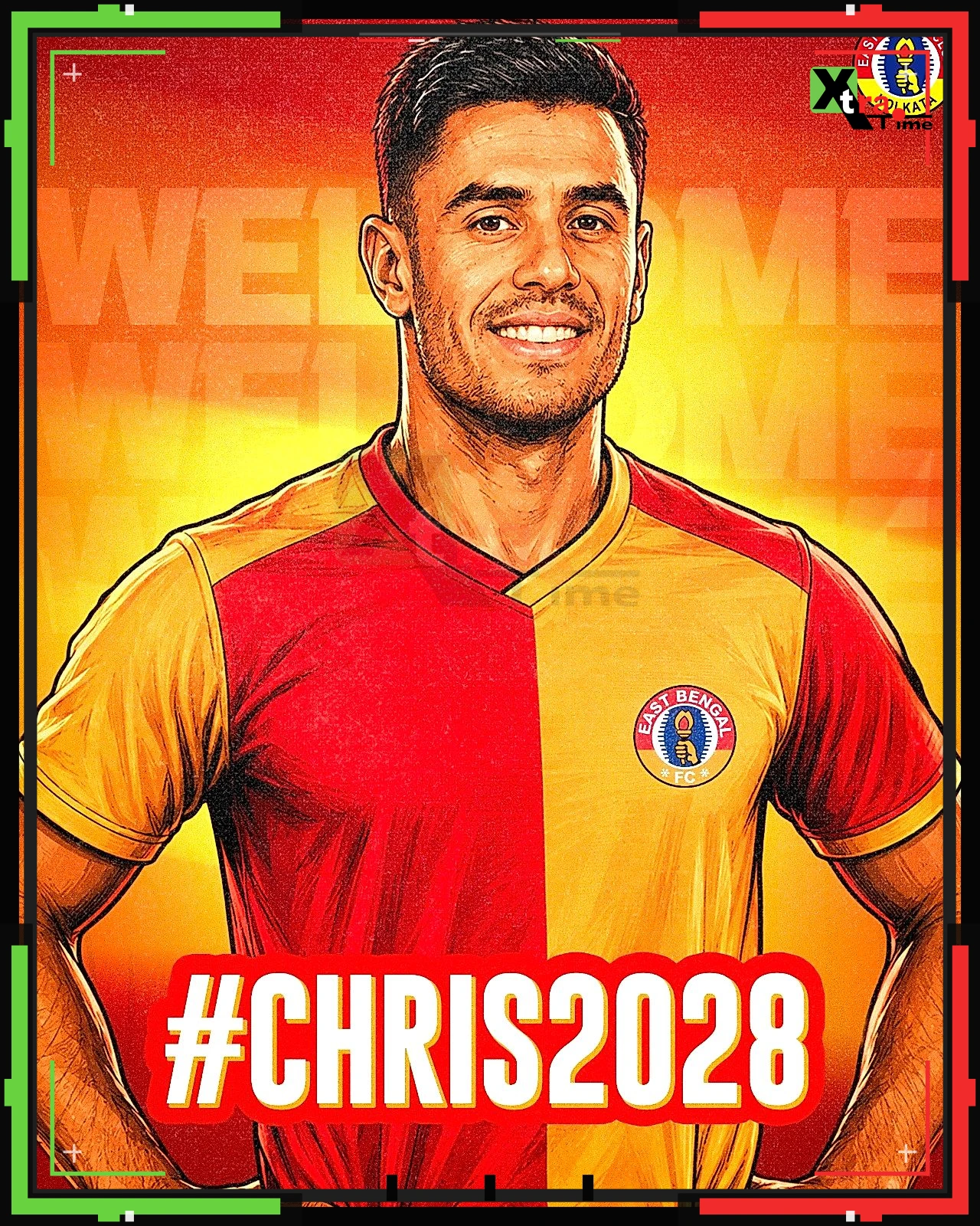 Chris Ikonomidis, a teammate of Australian national team footballer Maclaren, has signed with East Bengal